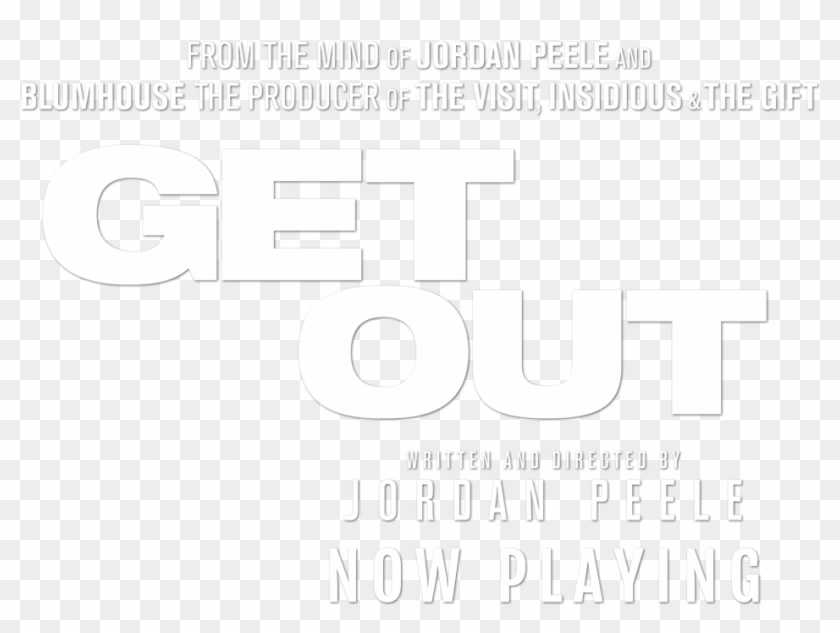 Get Out Movie Logo, HD Png Download - 952x692 (#938687) - PinPng