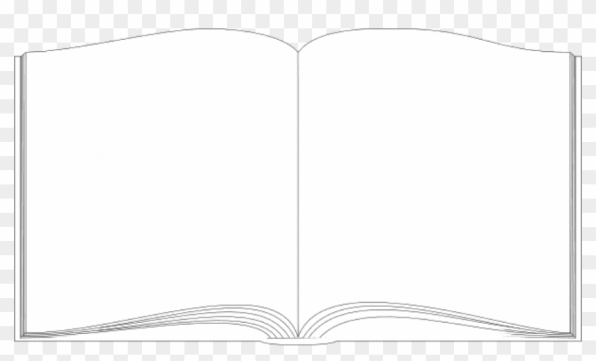 Free Png Download White Book Outline Png Images Background - Book ...