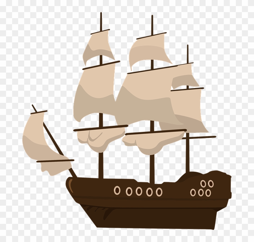 Cartoon Pirate Ship Png Transparent Png X PinPng