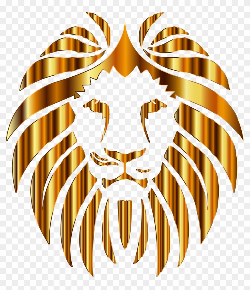 Lion Head With Crown Clipart - Gahanna East Middle School, HD Png ...