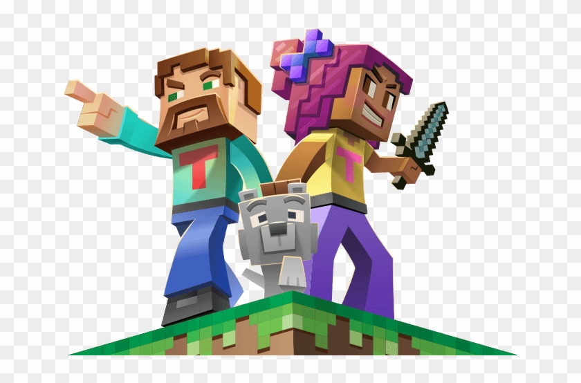 Minecraft Characters Png - Minecraft, Transparent Png - 692x491 ...